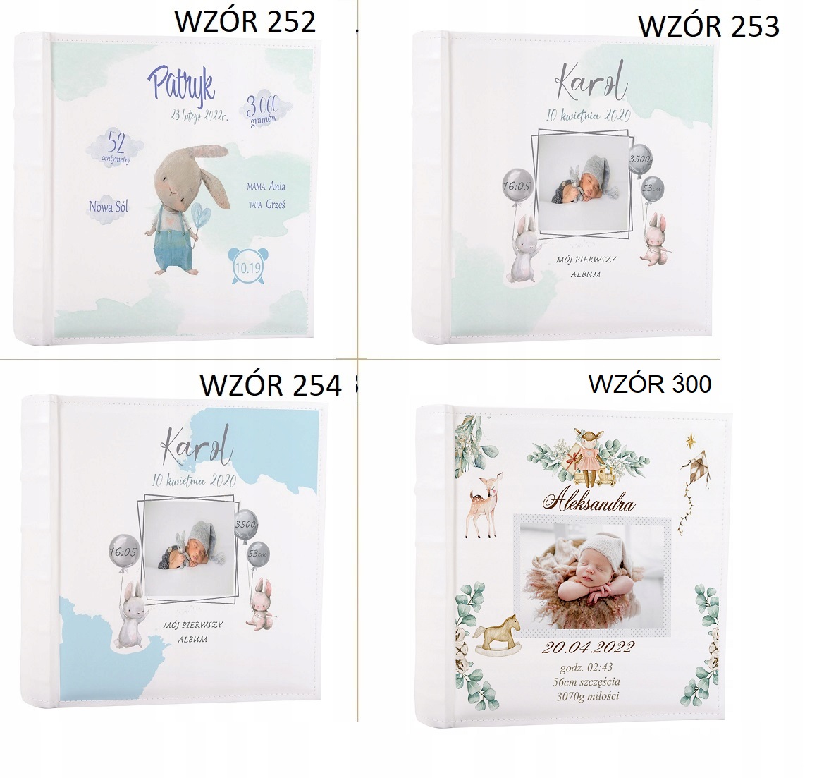 ALBUM NA ZDJĘCIA DZIECKO CHRZEST 200 ZDJ METRYCZKA Producent Inna