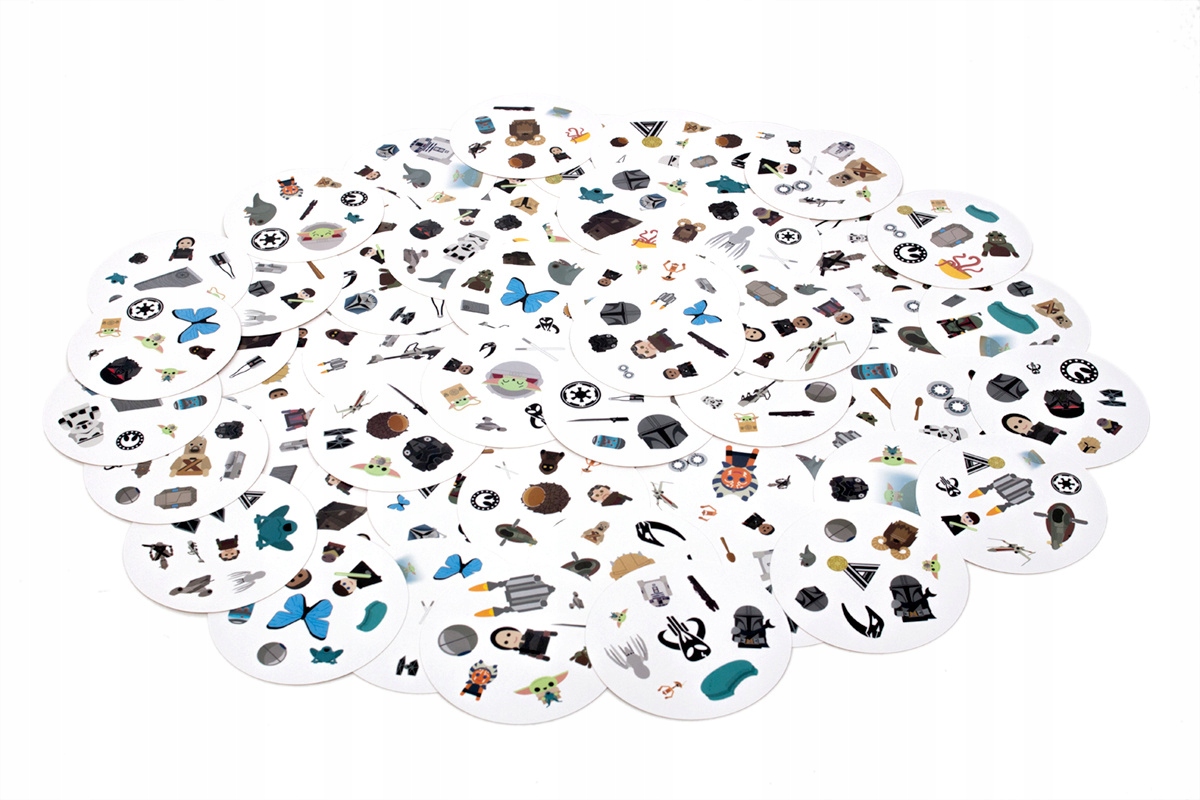 Dobble Star Wars: Mandalorian gra rodzinna Typ Podstawa