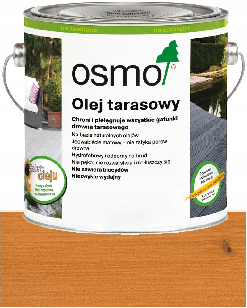Osmo Olej do Tarasów Tarasu Olej Tarasowy Modrzew 009 0,75L