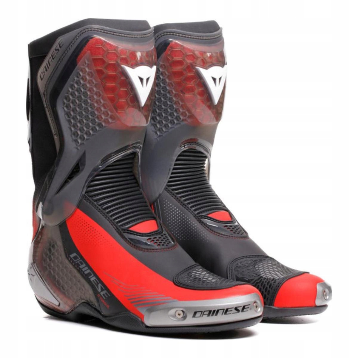 Motocyklové topánky Dainese Torque 4 S Čierna/Červená fluo Veľkosť 43