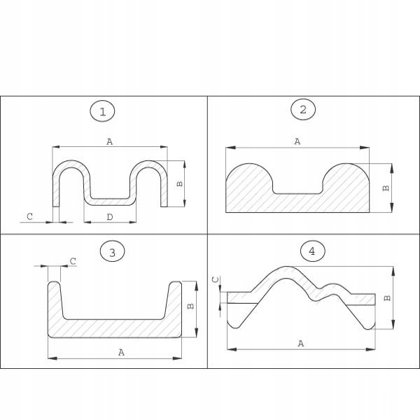 Listwa krótka wsuwana 0.94 m FORTSCHRITT T-088 020 Marka maszyny Inna