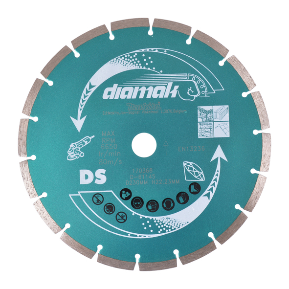 

Makita Tarcza diamentowa beton cegła klinkier 230