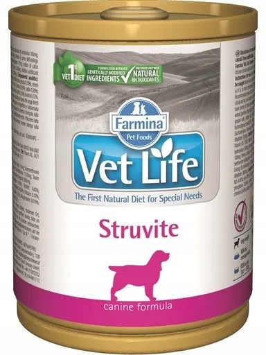 4x Farmina Vet Life Struvite Dog 300g