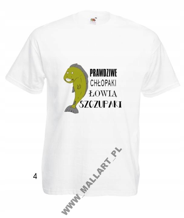 

Koszulka Kwędkarz Ryba Wędka Wzory