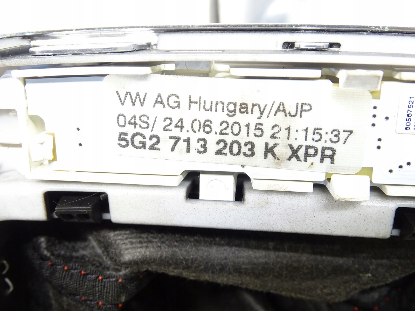 LEVA CAMBIO VW GOLF VII 7 5G2713203K