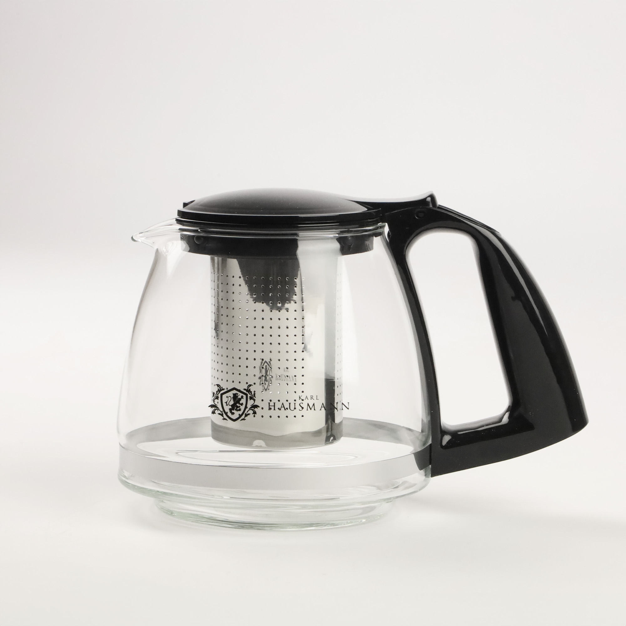 DZBANEK SZKLANY Z STALOWYM ZAPARZACZEM ZAPARZACZ DO HERBATY ZIÓŁ 750 ML