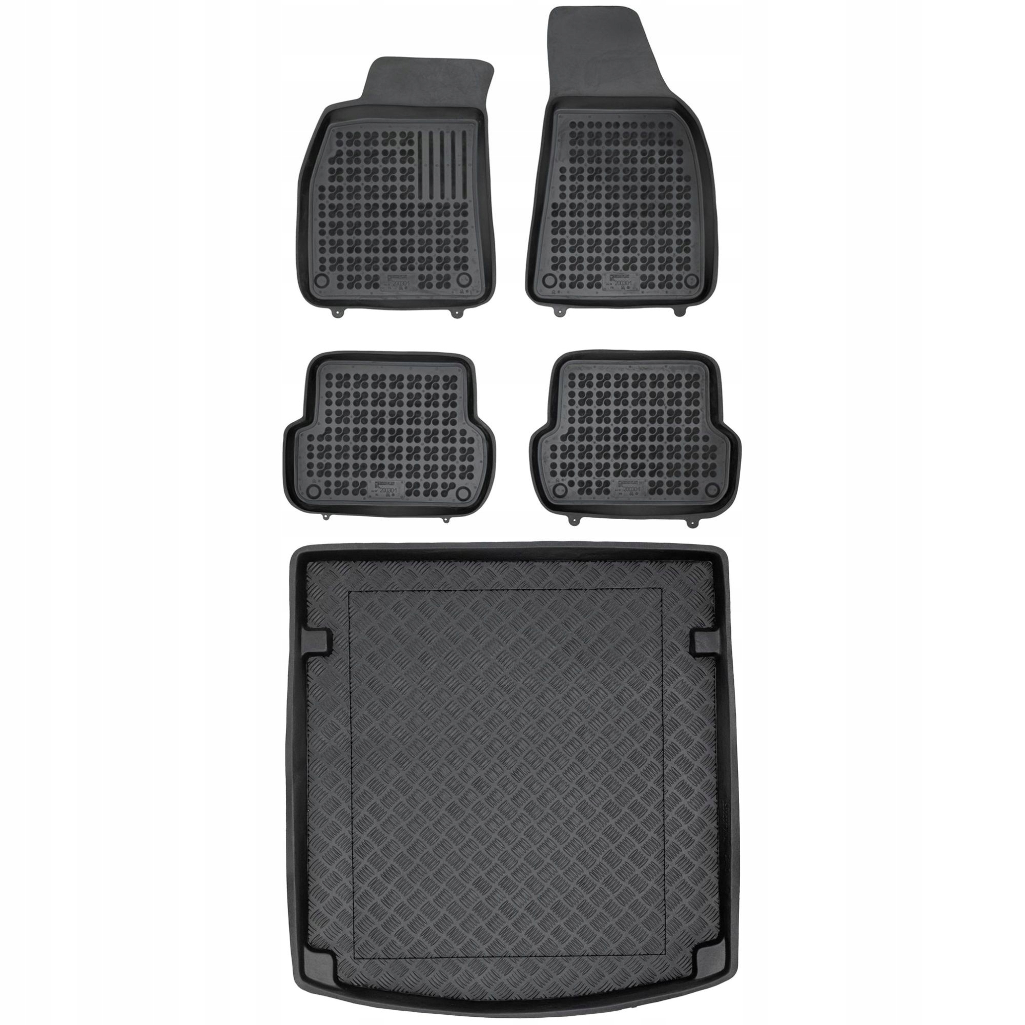 Sada koberčekov a protišmykovej podložky Audi A4 II B6 2000-2004