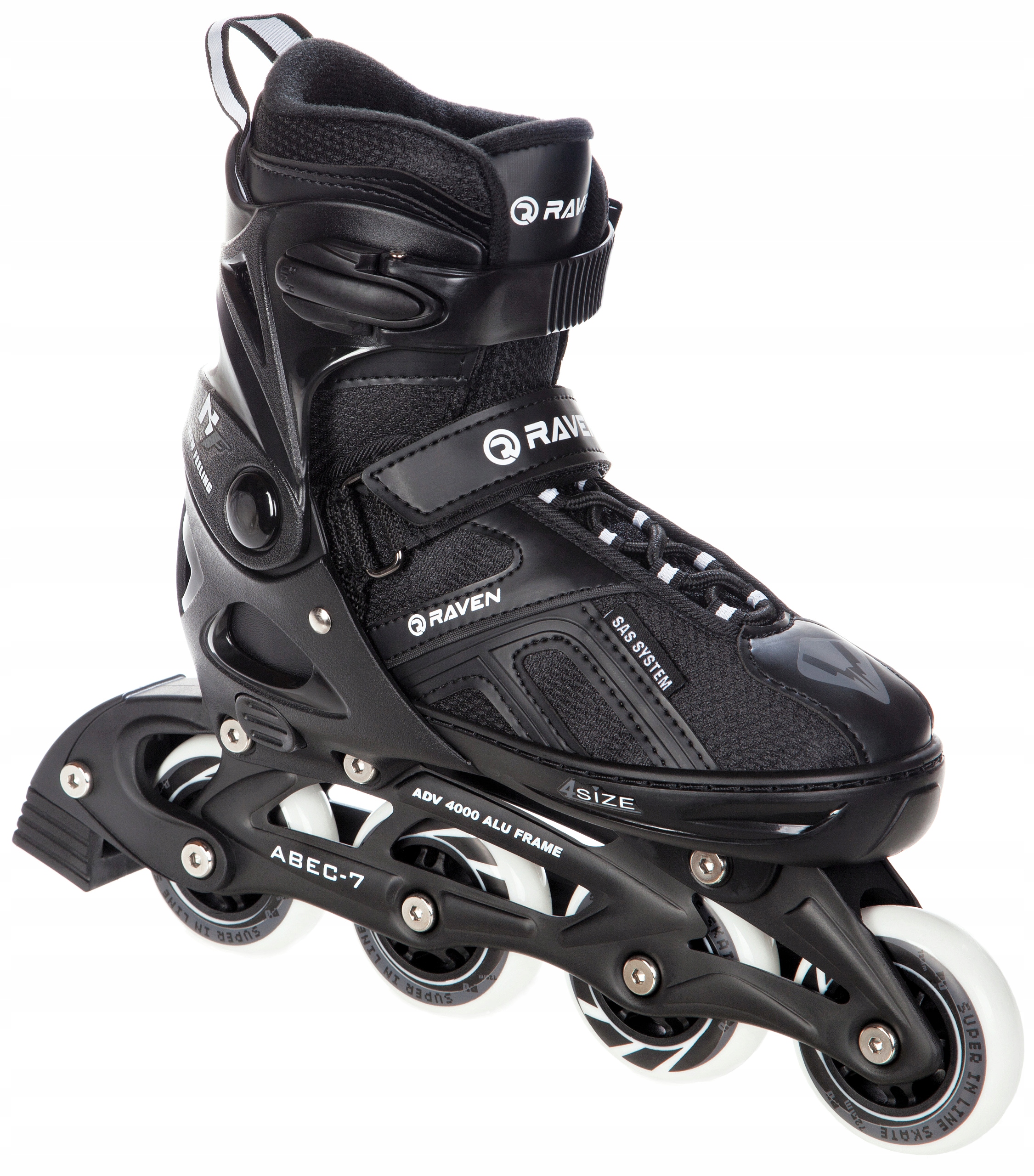 

Rolki Regulowane Raven Pulse Black 40-43