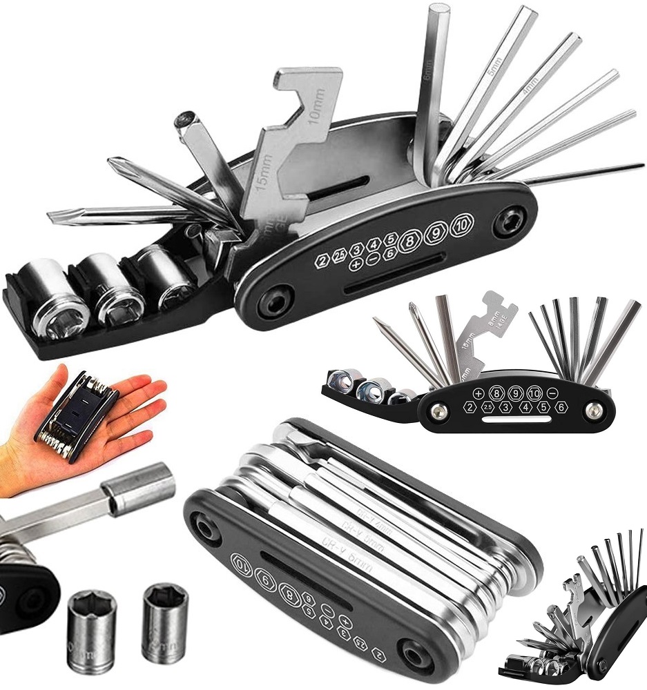 

Multitool Rowerowy Narzędzie Wielofunkcyjne 16W1