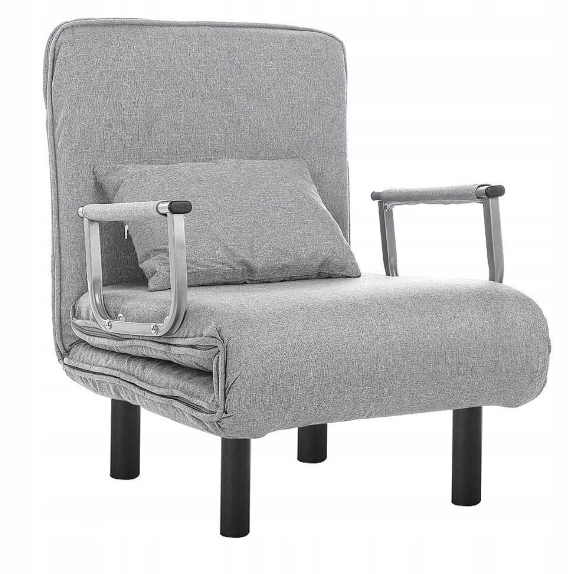 Fotel rozkładany Timeless Tools szary