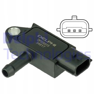 ДАТЧИК ДАВЛЕНИЯ ВЫХЛОПНЫХ ГАЗОВ DELPHI DPS00015