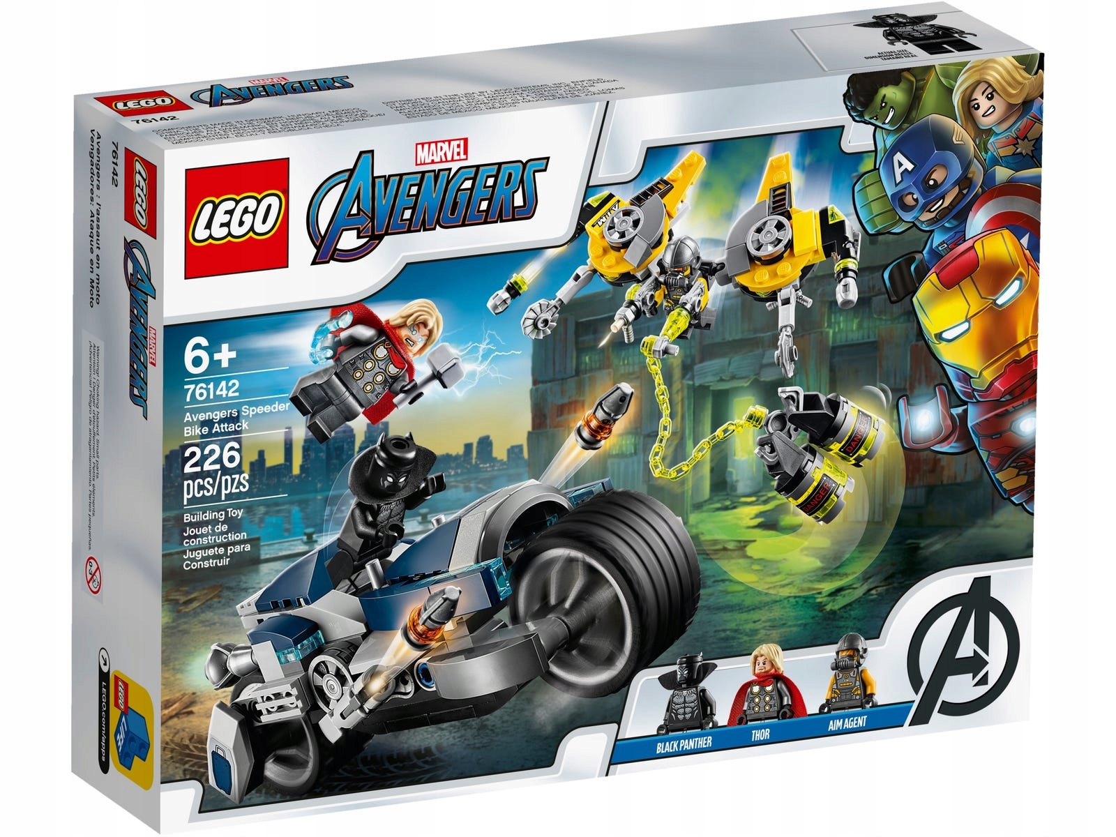 

Lego 76142 SuperHeroes Avengers Walka na motocyklu
