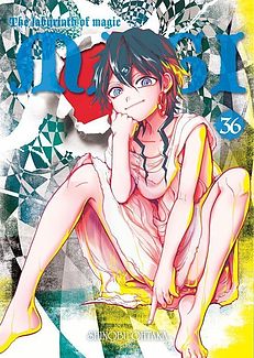 Magi The Labyrinth of Magic 36 manga Nowa Waneko