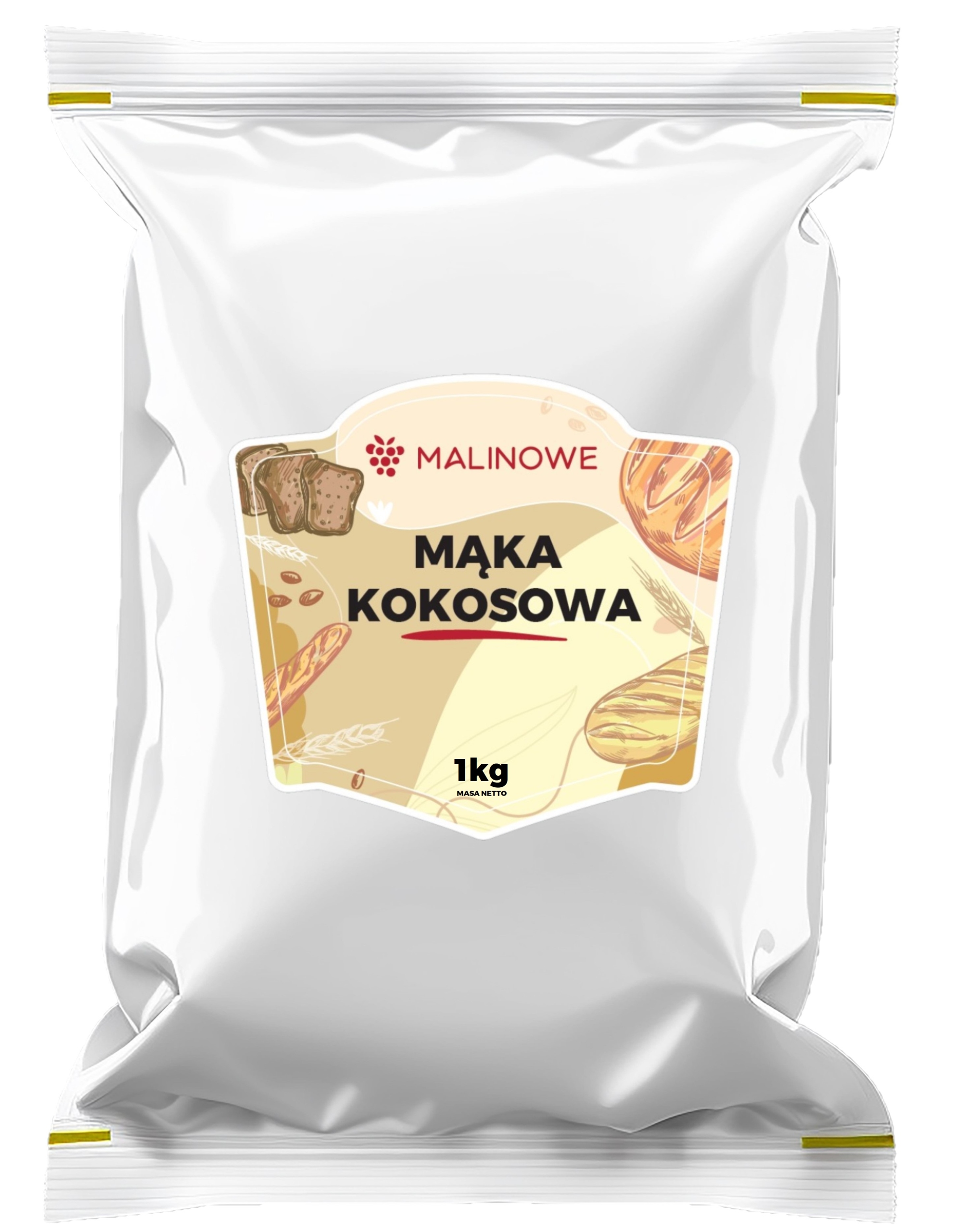 MĄKA KOKOSOWA 1kg MĄKA Z KOKOSÓW NATURALNA JAKOŚĆ PREMIUM