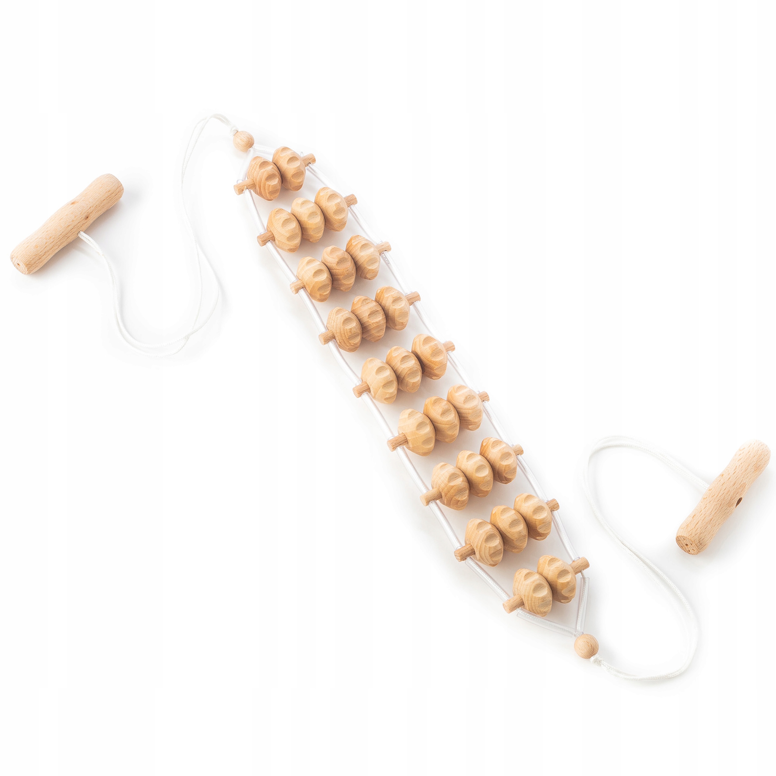 

Masażer Drewniany Wałek Do Pleców Roller Habys