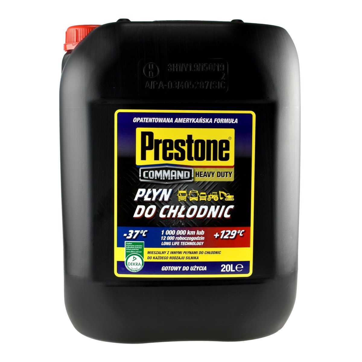 Płyn do chłodnic Prestone Command HD HEAVY DUTY gotowy 20 l