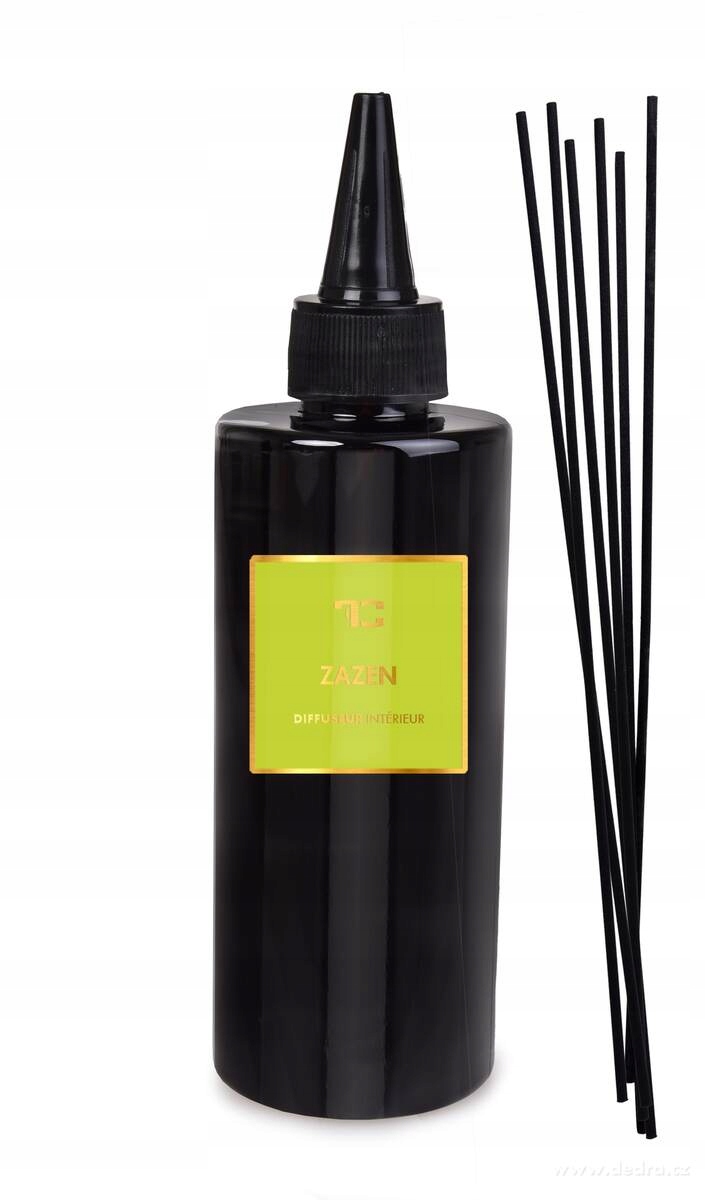 Levně Dedra 200 ml náplň do tyčinkových difuzérů, Zazen, Parfumia, Zdarma 8 ks