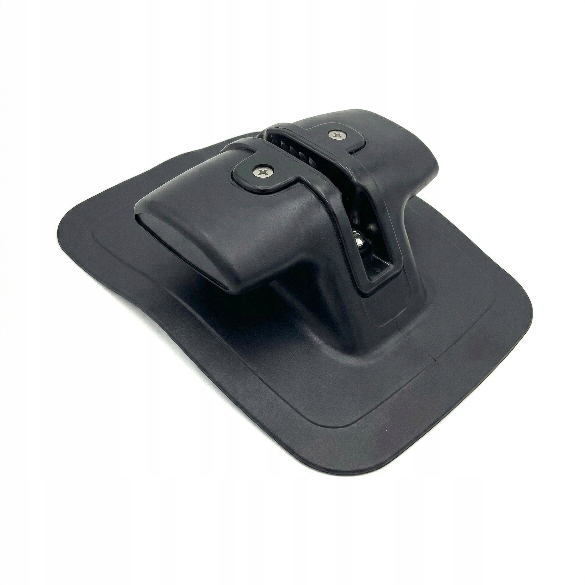 Knaga Kotwiczna zaciskowa na linę z blokadą /Uchwyt do Pontonu Pvc Czarna