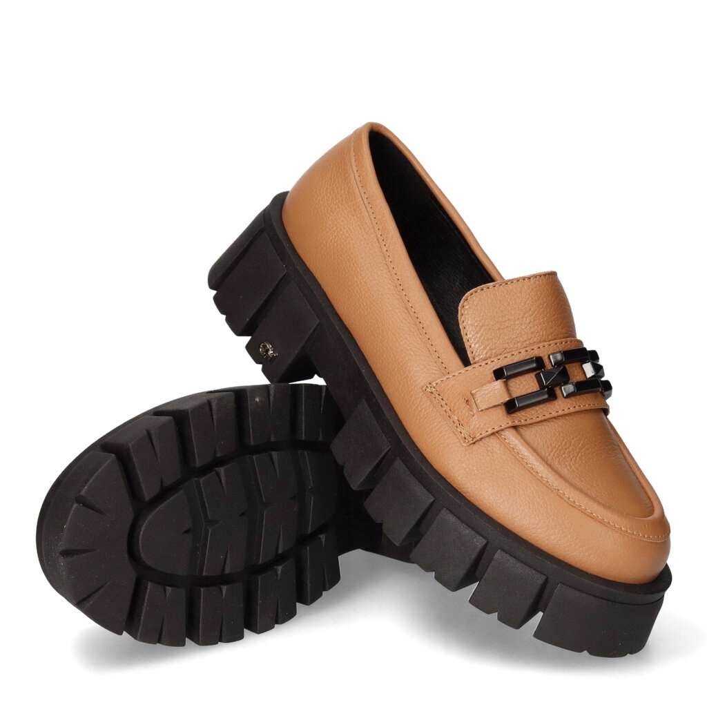 Mokasyny Chebello 3050-411 Rude lico 40 Rozmiar 40