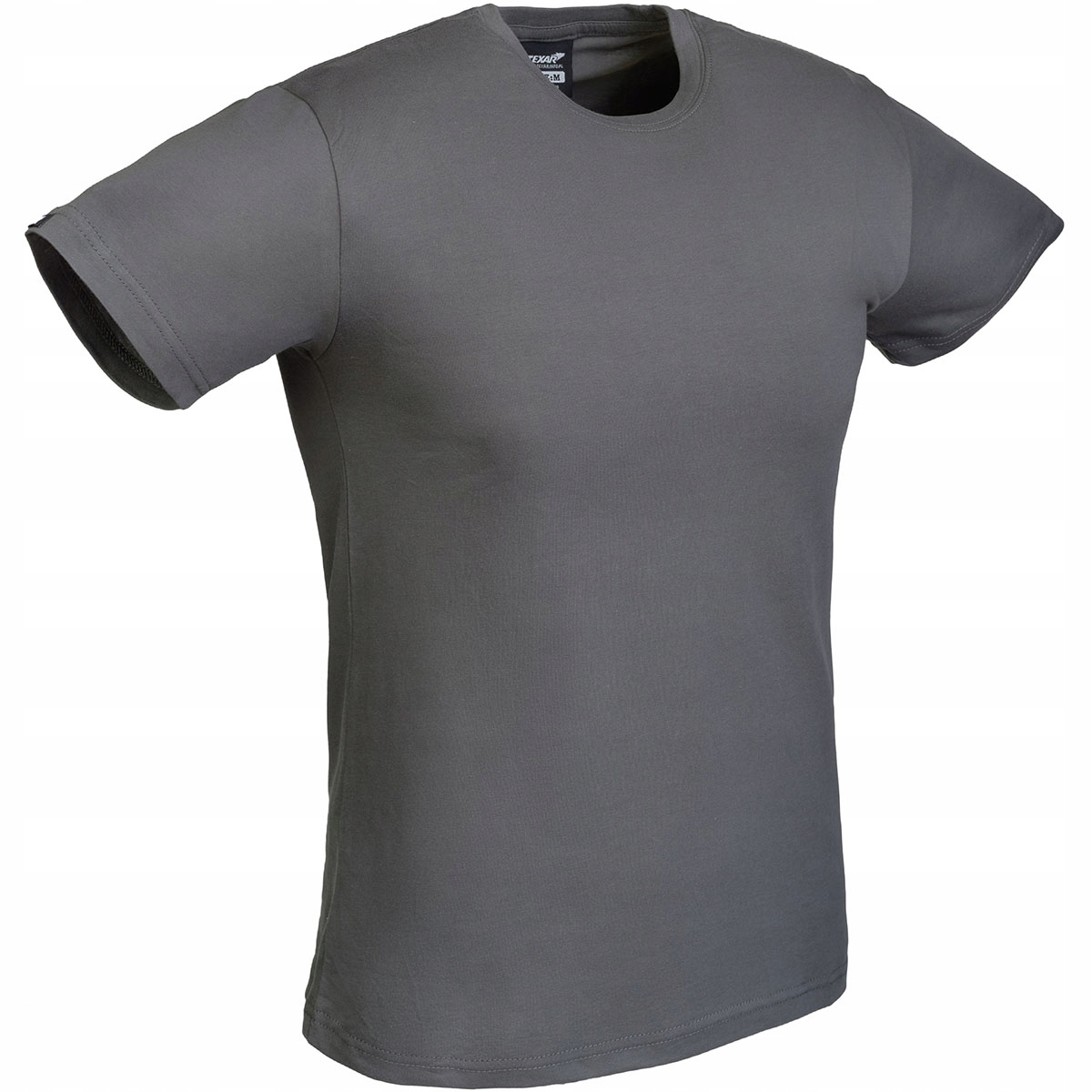 Koszulka Wojskowa T-shirt Męski Bawełna Texar Szara XXL