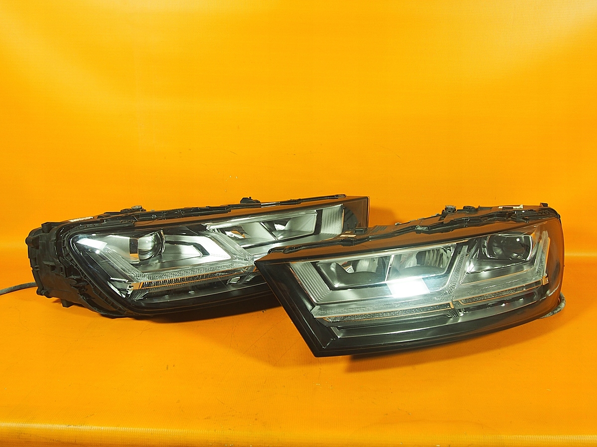 Audi Q7 4M Lampy Przód FULL LED Kompletne USA 4m0941033b / 4m0941034b