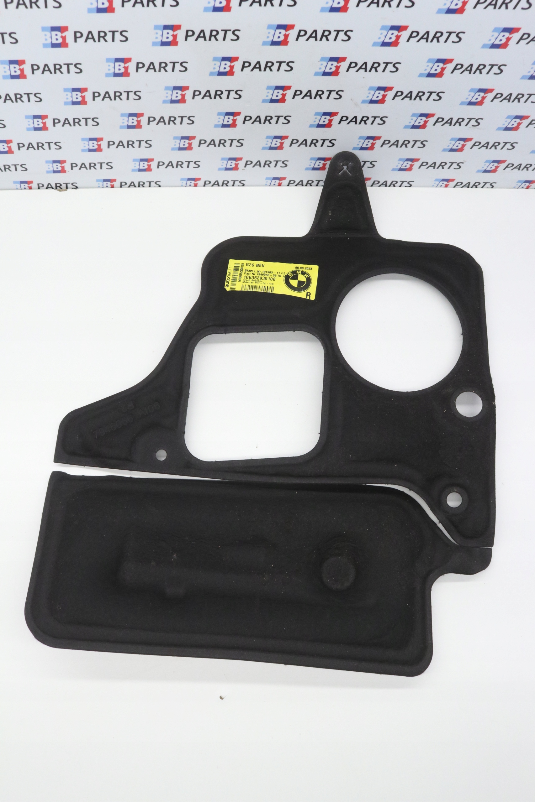 BMW G26 I4 hangszigetelő fedél beltéri szigetelés 7946066