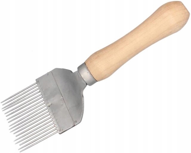 

Odsklepiacz igłowy Prosty 18 igieł uchwyt drewno