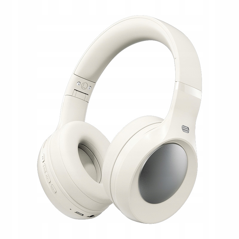 Vezeték Nélküli Bluetooth Fejhallgató Mikrofonnal és Sd Kártya Olvasóval Fehér