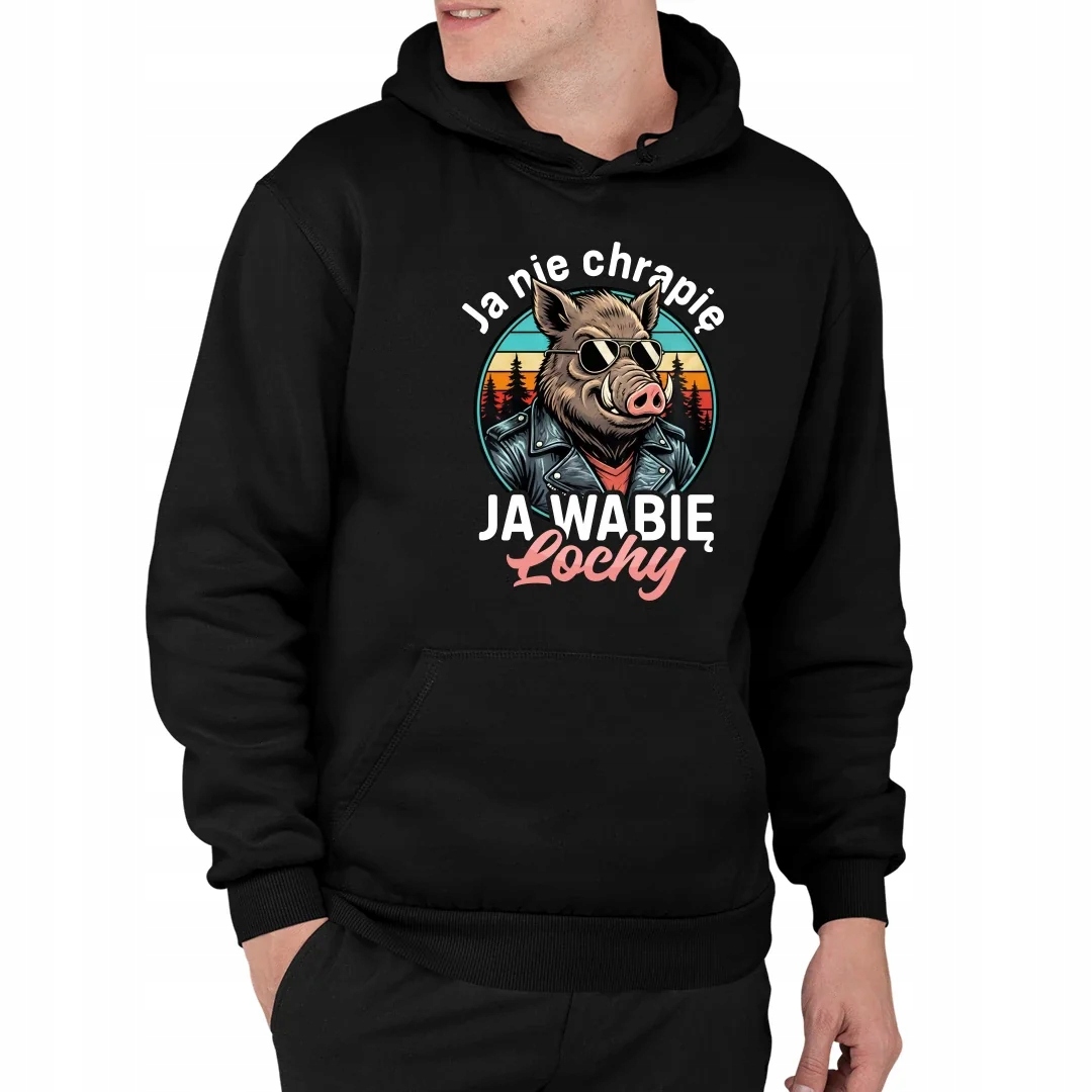 Pánská Mikina Vtipný Dárek S Potiskem Já nechrápu, já lákám dungeony L