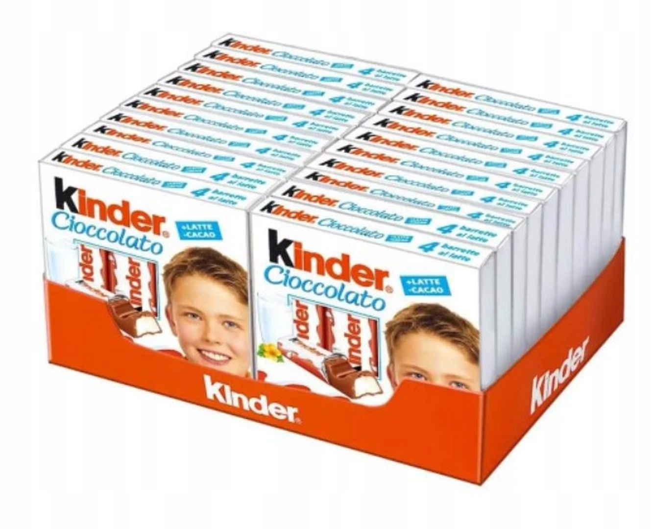 Levně Kinder Čokoládová Tyčinka z mléčné čokolády s mléčnou náplní 50 g x