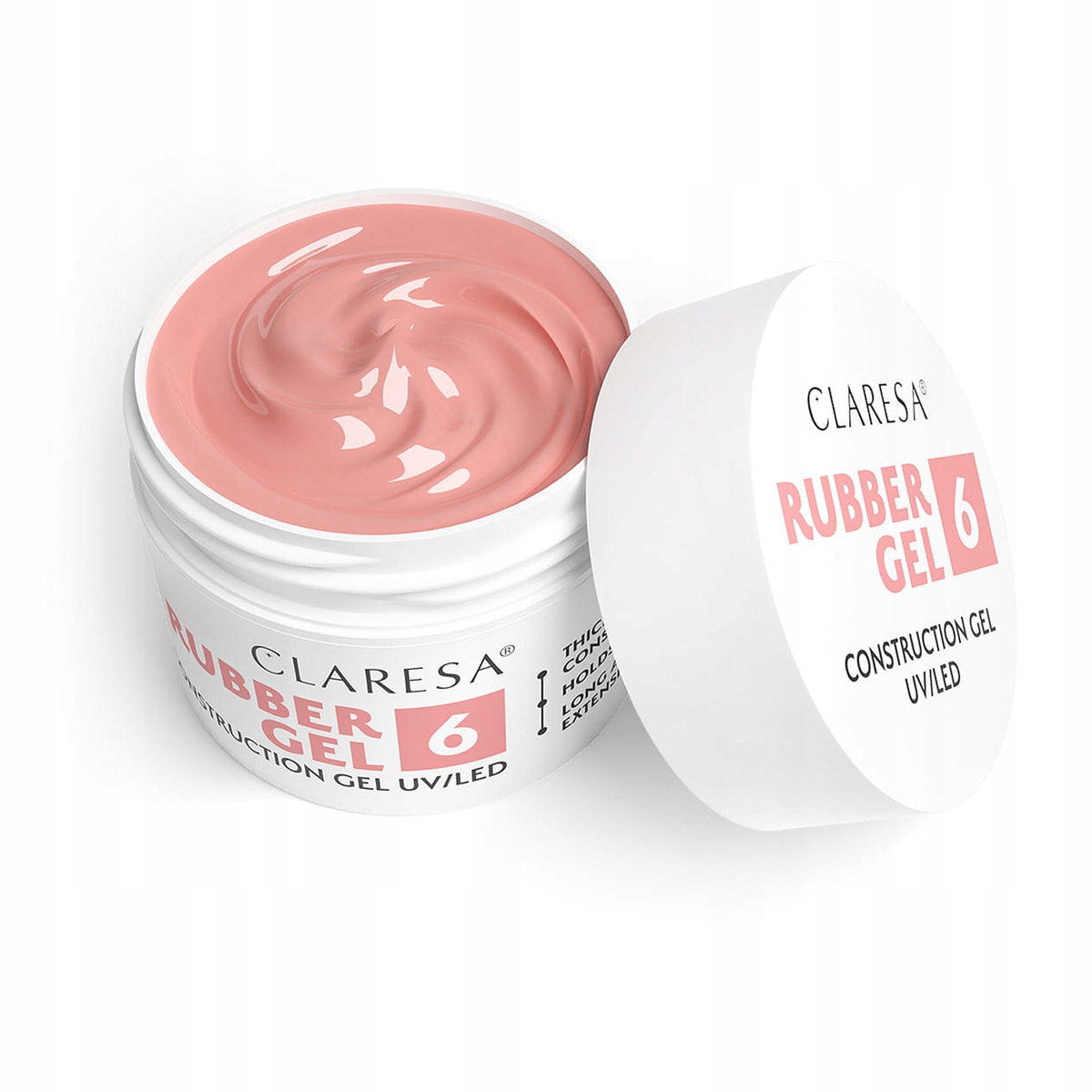Claresa Stavební gel Rubber gel 6 90 g