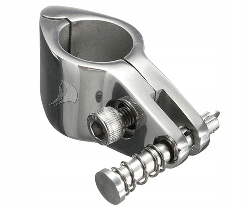 ZŁĄCZE BALDACHIMU NA RELING 22mm STAL A4- 03870
