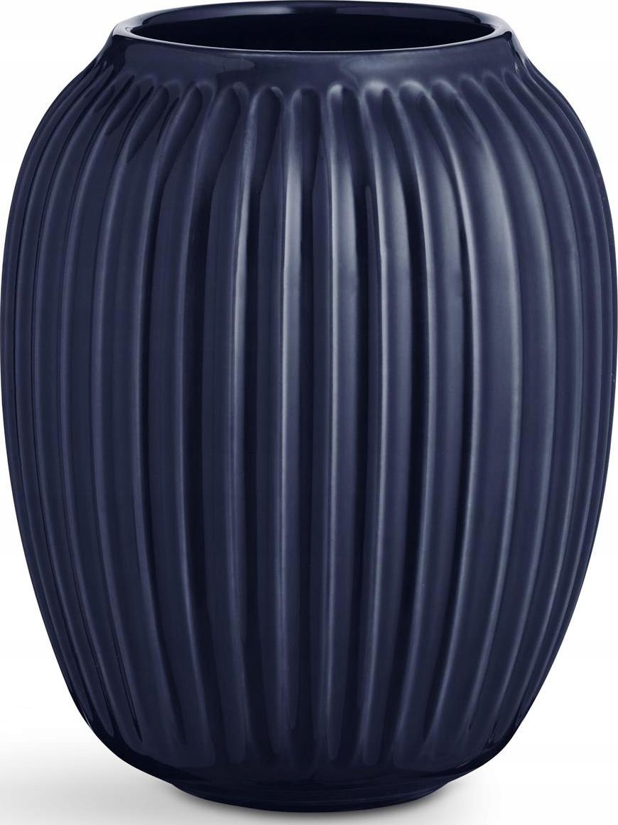 Kähler Hammershøj Váza pre kvety 20 cm Granátová