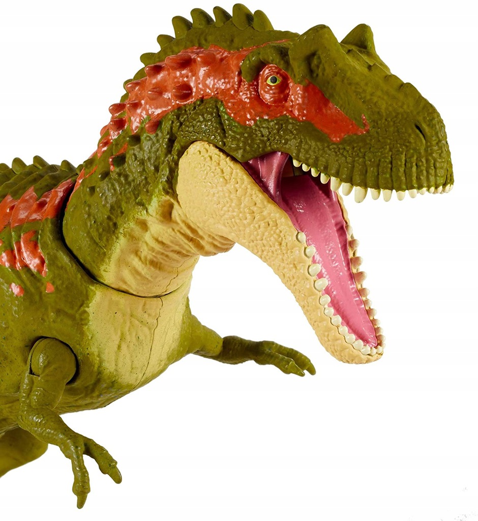 JURASSIC WORLD DINOZAUR ALBERTOSAURUS mega szczęki Marka Mattel