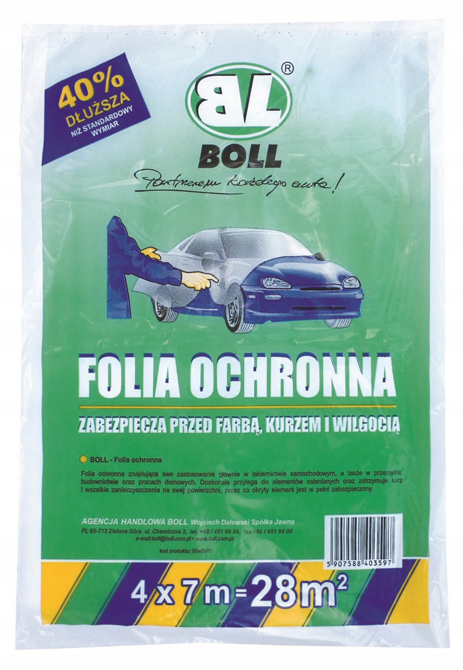 

Boll folia ochronna 4m x 7m (28m2)