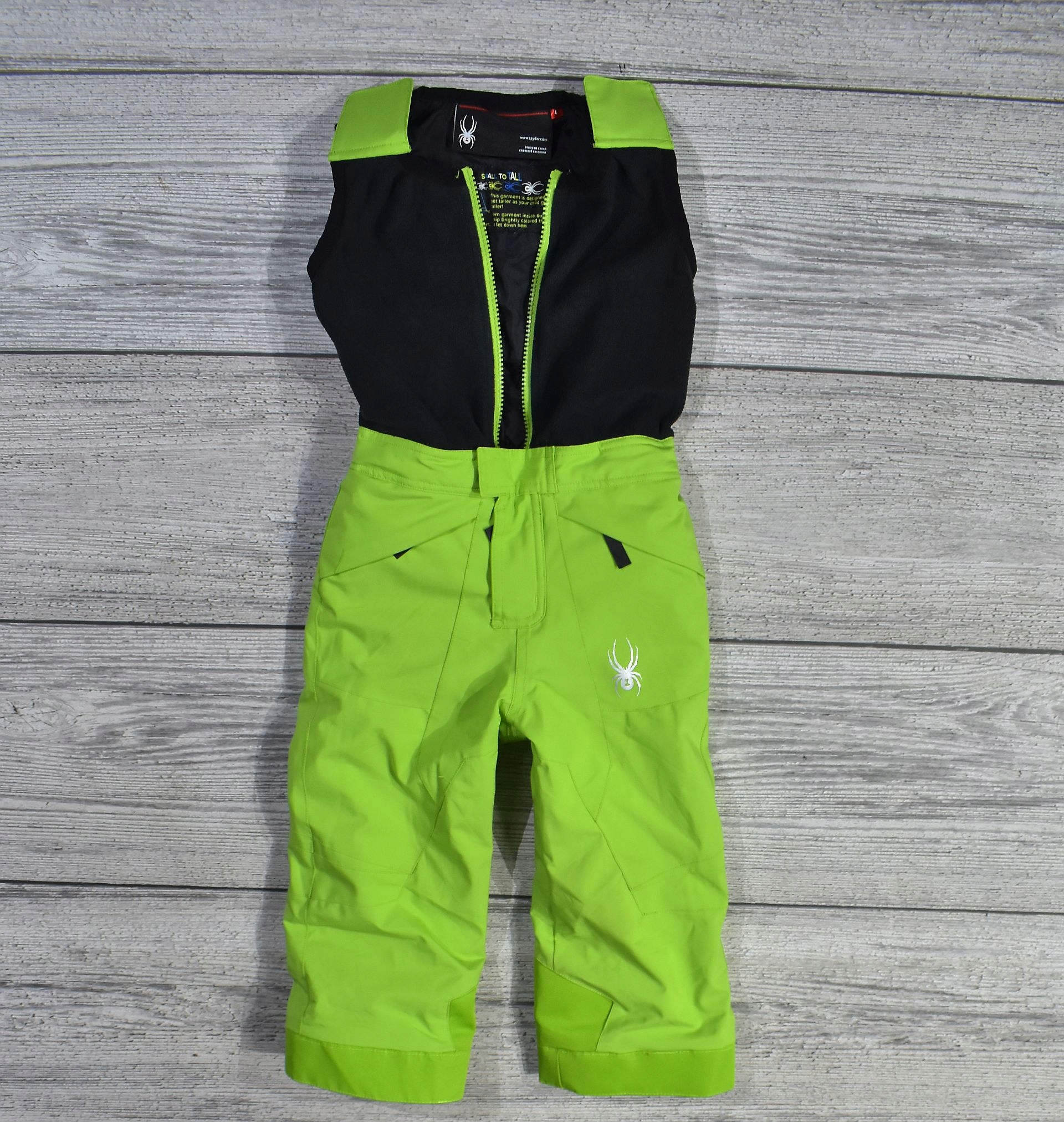 SPYDER Spodnie Narciarskie Dziecięce Szelki 4YRS Marka Inna marka