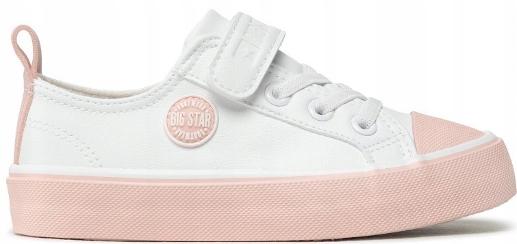 

Big Star Trampki Tenisówki Białe Róż R33