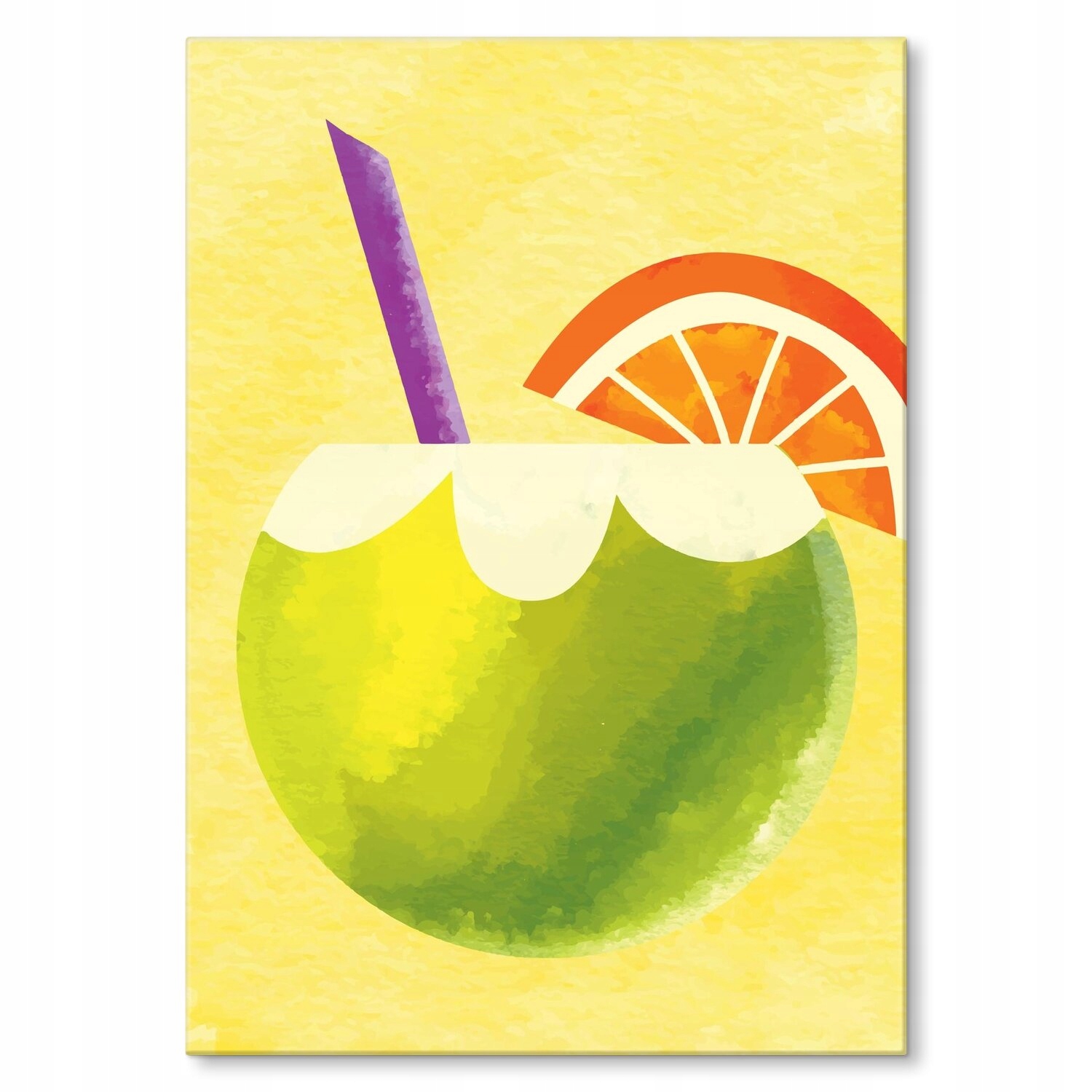 Kovový plakát Dovolená a nápoje Dárek 42 x 59 cm