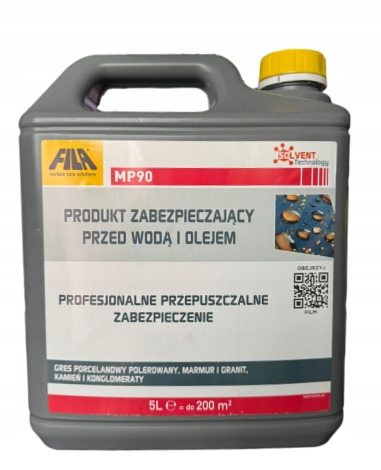 Fila MP90 5L impregnat zabezpieczający przed wodą olejem gres marmur