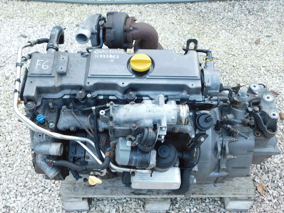Двигатель голый opel 2.2 dti zafira omega frontera