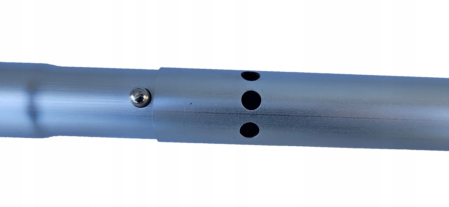 WIOSŁO SKŁADANE 2 CZĘŚCIOWE REGULOWANE 230 CM ALU KAJAKOWE DO KAJAKA SPŁYW Marka Scorpio