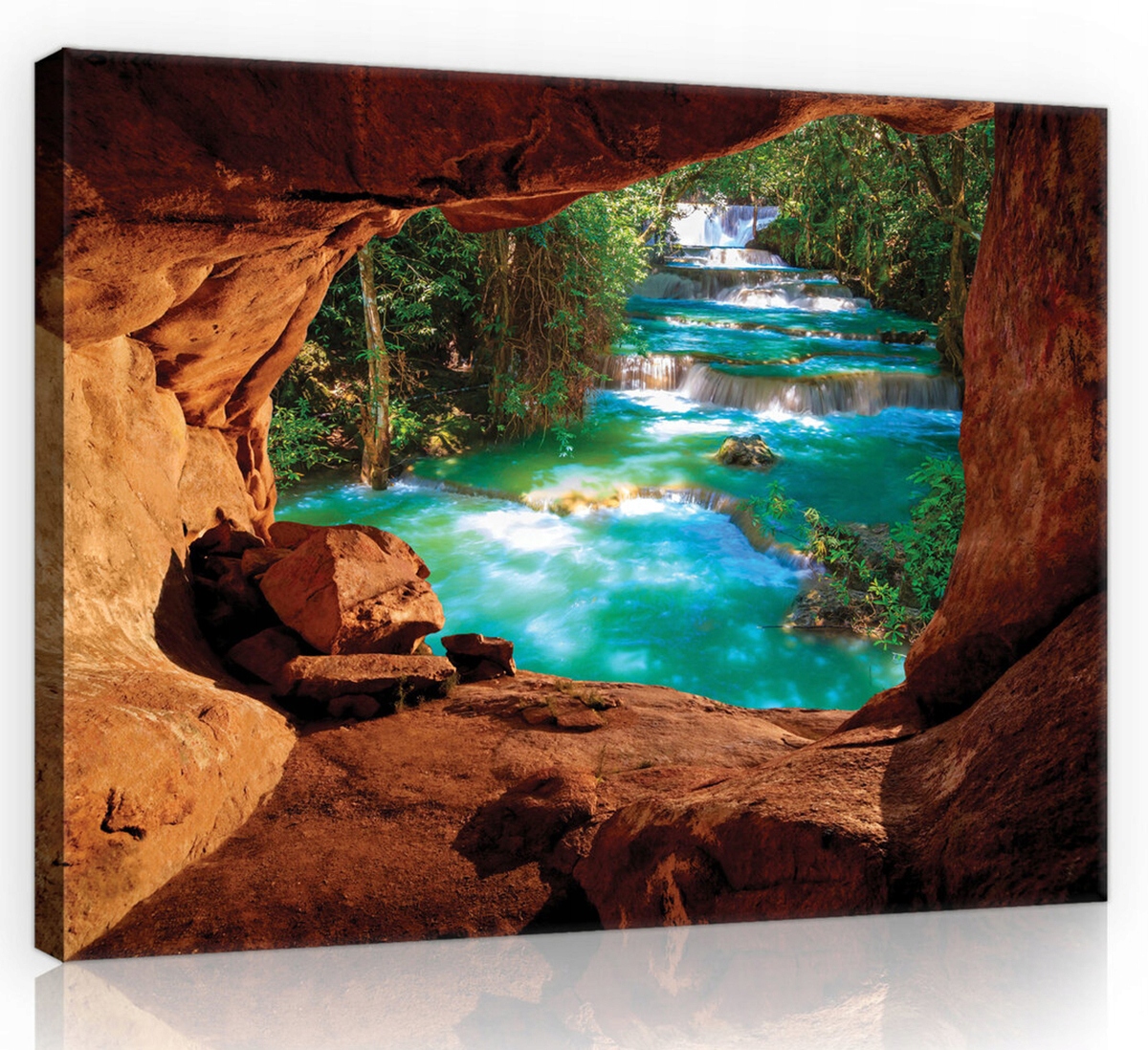 Obraz Na Plátně Canvas 80x60 Jeskyně Kanion