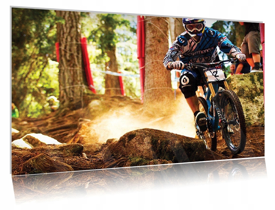 

Obraz szklany na szkle Downhill 01 30x20