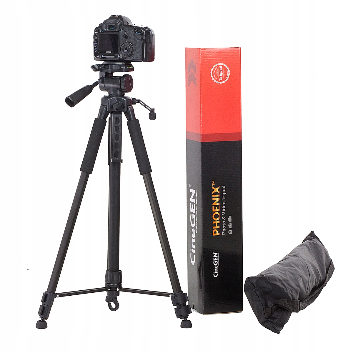 Stativ Foto-video 180 cm! Vysoký, Pevný pro Nikon