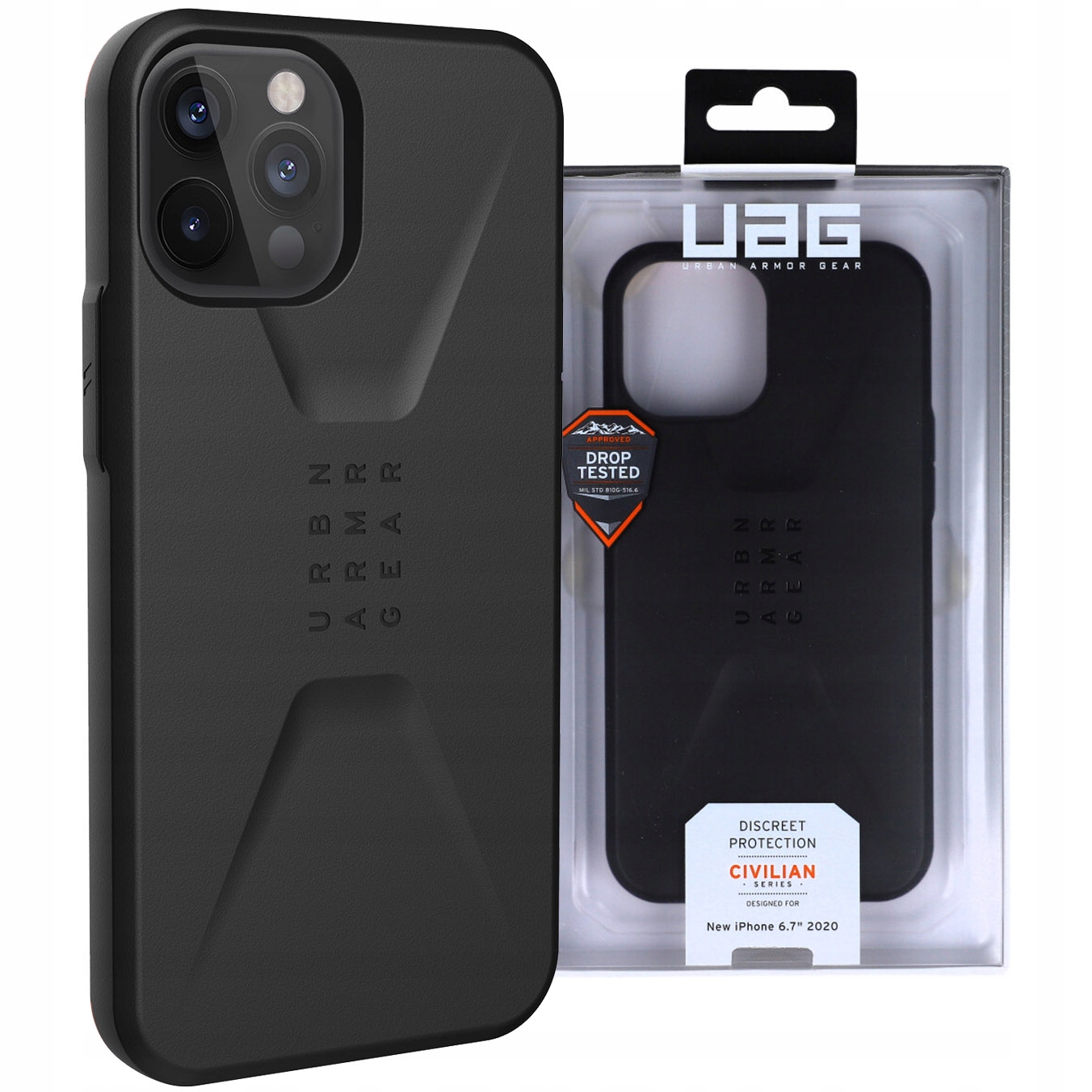 

Etui pancerne do iPhone 12 Pro Max, Uag Civilian