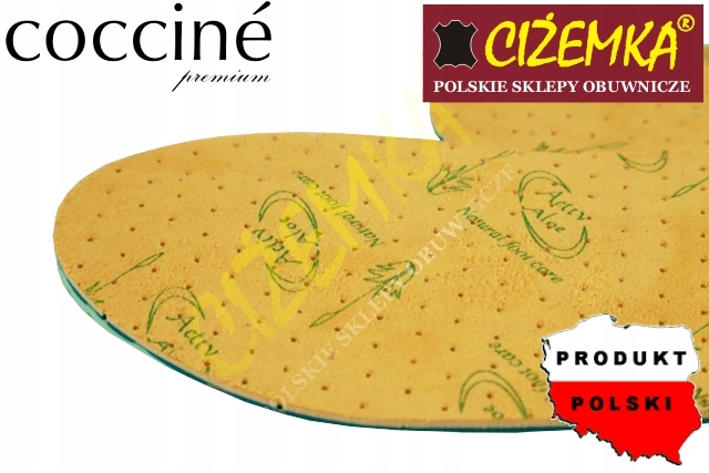 WKŁADKI ANTYBAKTERYJNE ZAPACHOWE ALOE VERA 39/40 Rozmiar zakresowy 39-40