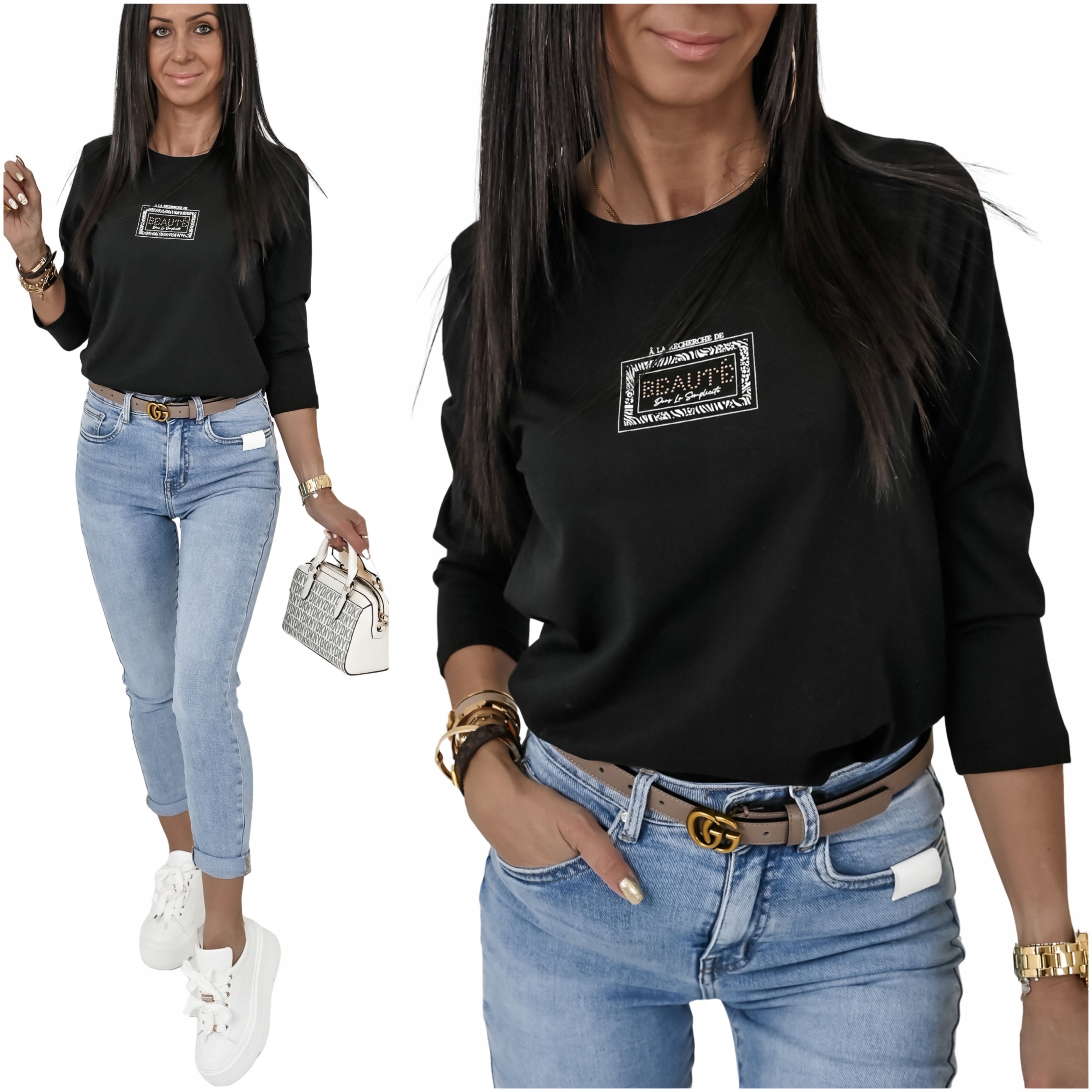 Stylowa Klasyczna Bluzka Beaute! WZ.1