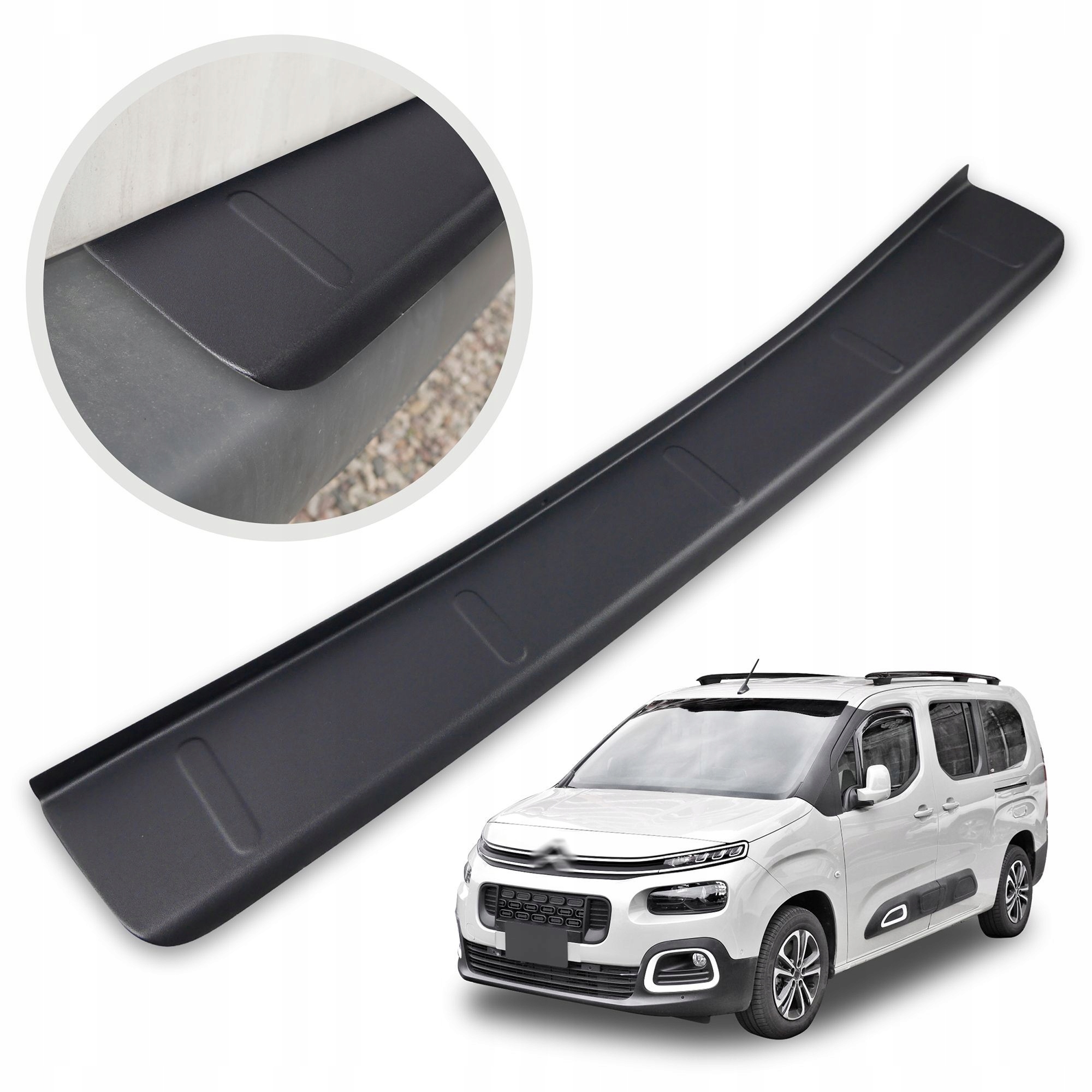 Ochranná lišta na zadný nárazník pre Citroen Berlingo III 2018-