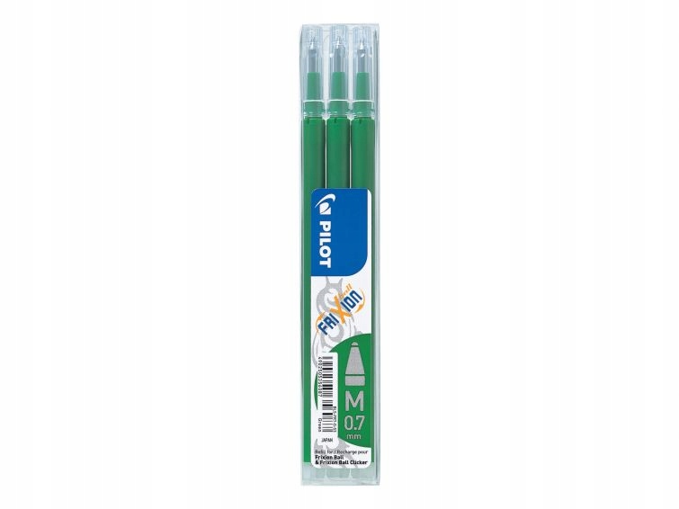 

Wkłady Pilot Frixion 0,7 (3 sztuki) zielone