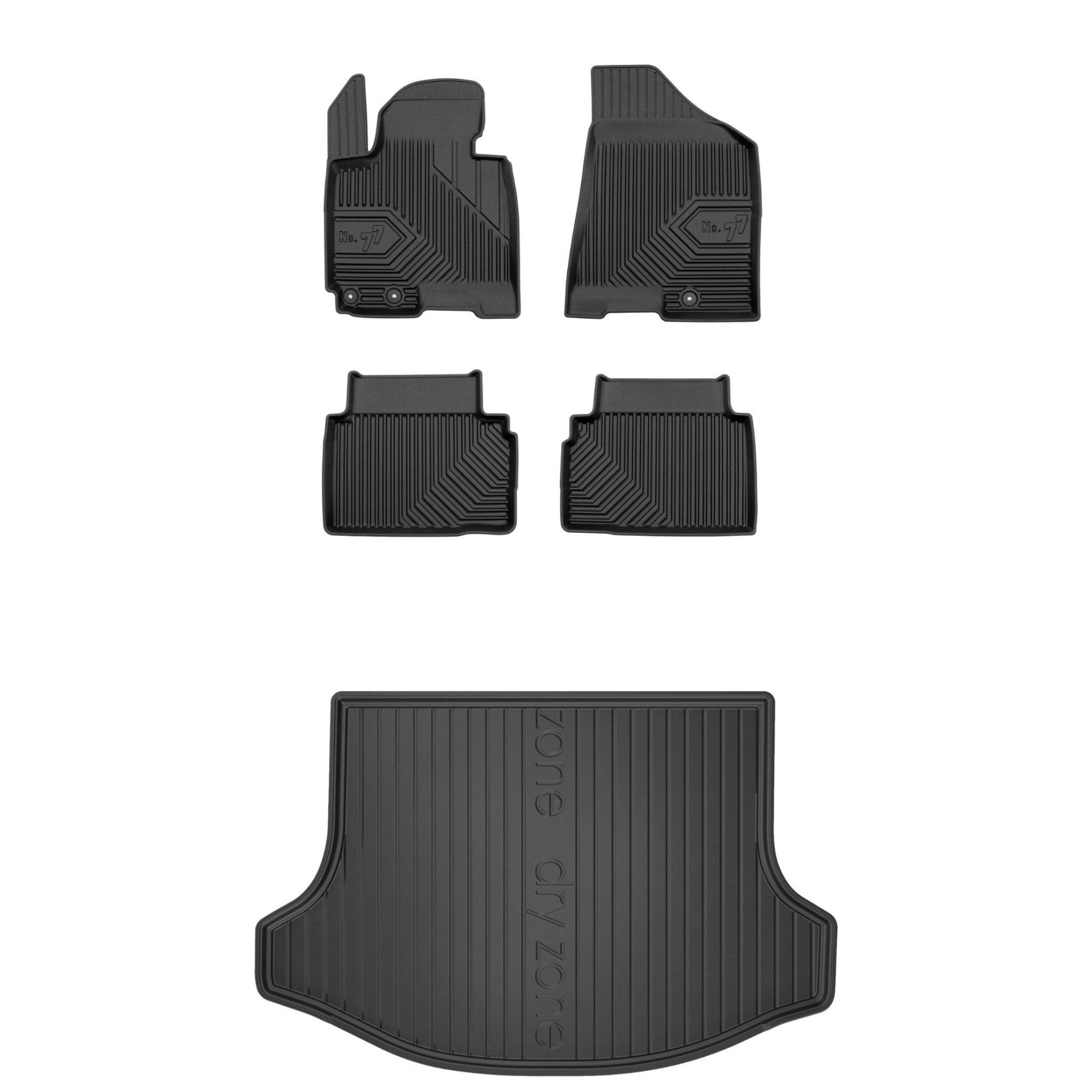 Sada gumových kobercov a rohoží pre Kia Sportage III